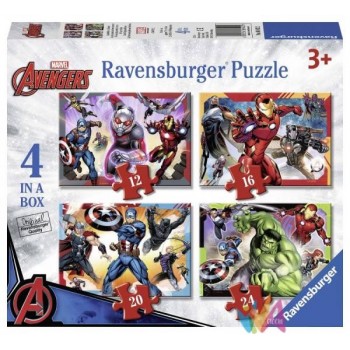PUZZLE 4 IN A BOX AVENGERS...