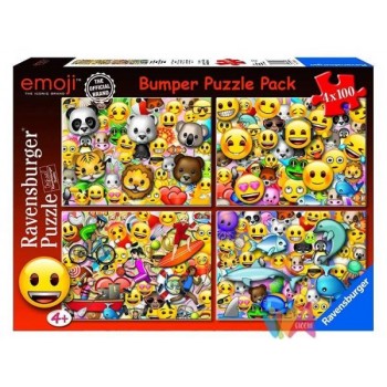 PUZZLE 4X100 EMOJI - 06967