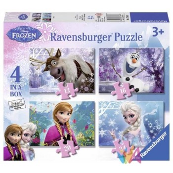 PUZZLE 4 IN A BOX FROZEN -...