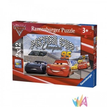 PUZZLE 2X12 PZ CARS 3 A -...