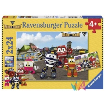 PUZZLE 2X24 PZ ROBOT TRAINS...