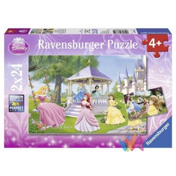 PUZZLE 2X24 PZ PRINCIPESSE...