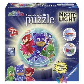 PUZZLEBALL LAMPADA PJ MASKS...