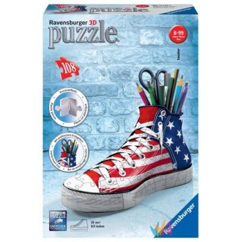 PUZZLE 3D SNEAKER FLAG -...