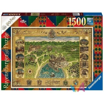 PUZZLE 1500 PZ MAPPA DI...