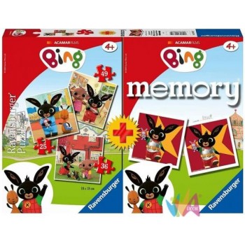 MEMORY + 3 PUZZLE BING - 20675
