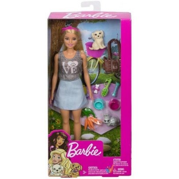 BARBIE LOVE CON CUCCIOLI E...