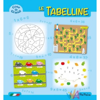 Papelu Le tabelline. Ediz....