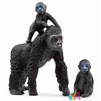 FAMIGLIA DI GORILLA DELLA...