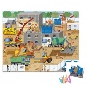 Janod Puzzle Cantiere - 36...
