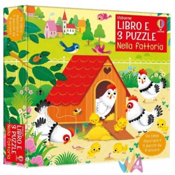 Libro e puzzle fattoria...