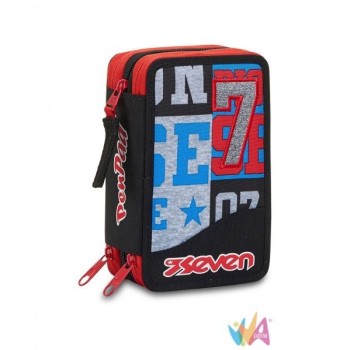 Seven - ASTUCCIO 3 ZIP PEN...